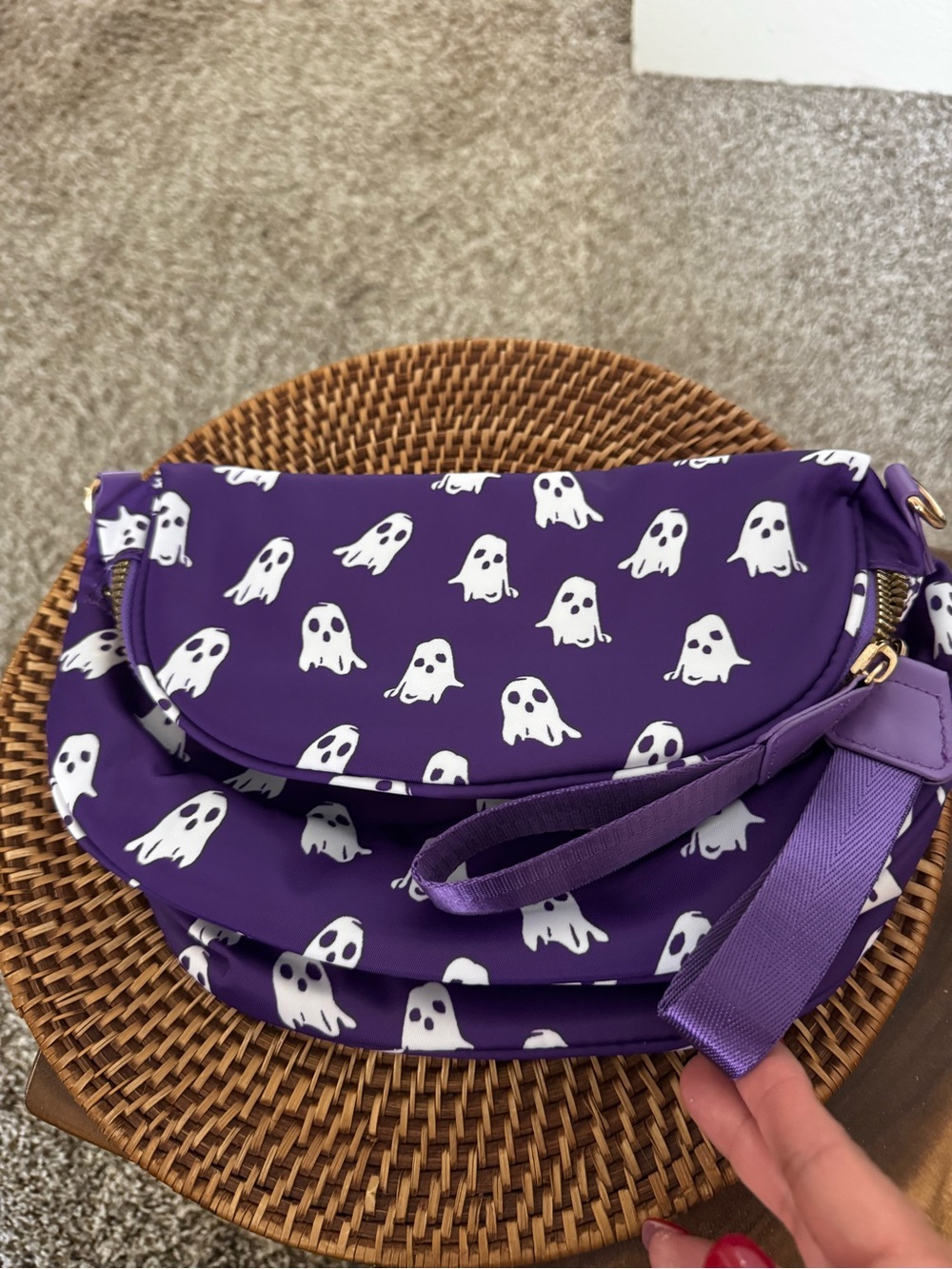 Emmafy Purple Ghost Bum Bag New in Packaging SOLD OUT online